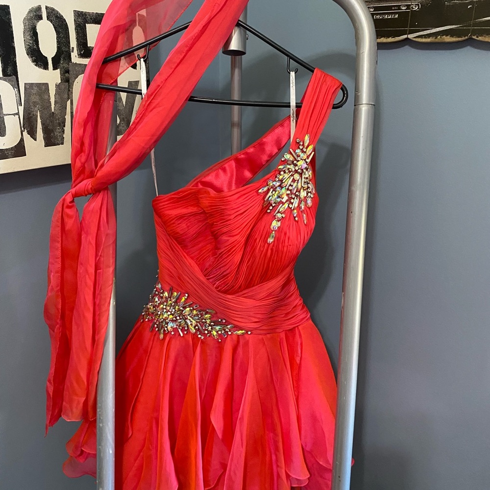 Fabu Luxe Couture Gorgeous Prom Dress! Open back dress!